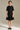 Black Tweed Fringe Dress