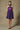 Purple Taffeta Dress
