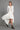 Handkerchief-Hem Cream Tweed Skirt