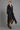 Handkerchief-Hem Black Tweed Skirt