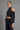 Long-Sleeve Wool Blouse with Elongated Layered Sleeve Detailing