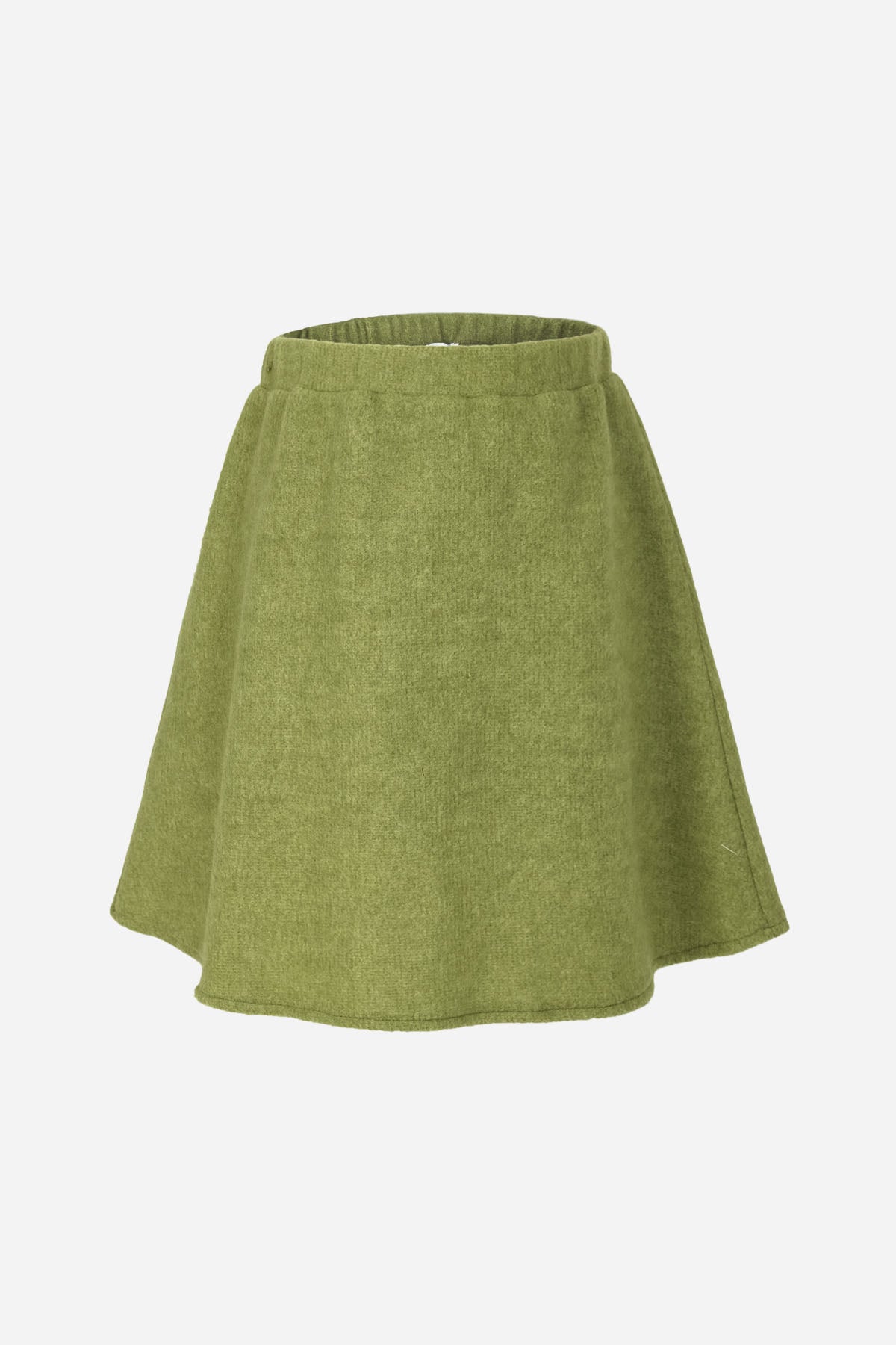 Soft-Textured A-Line Skirt