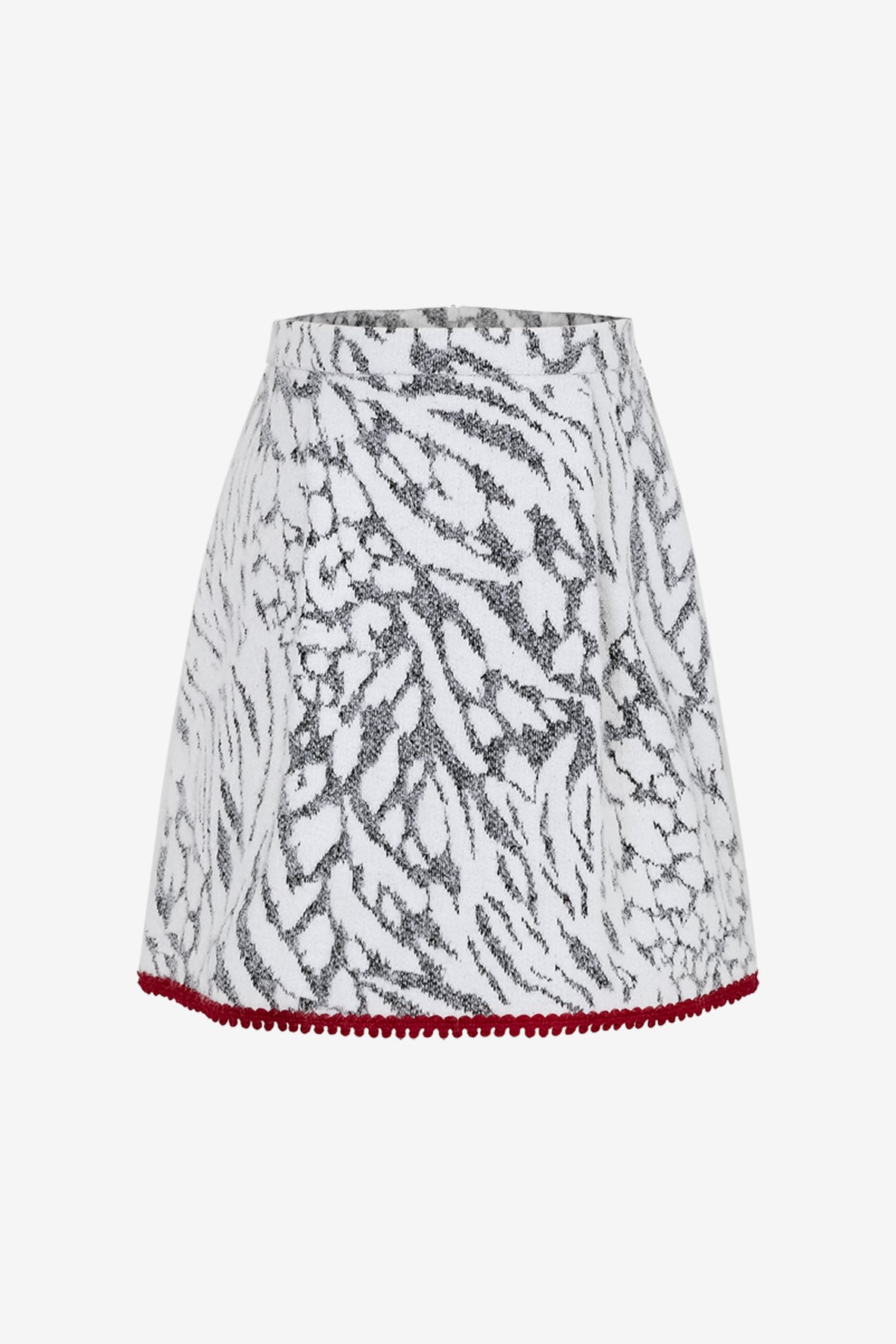 Zebra Pattern Skirt 