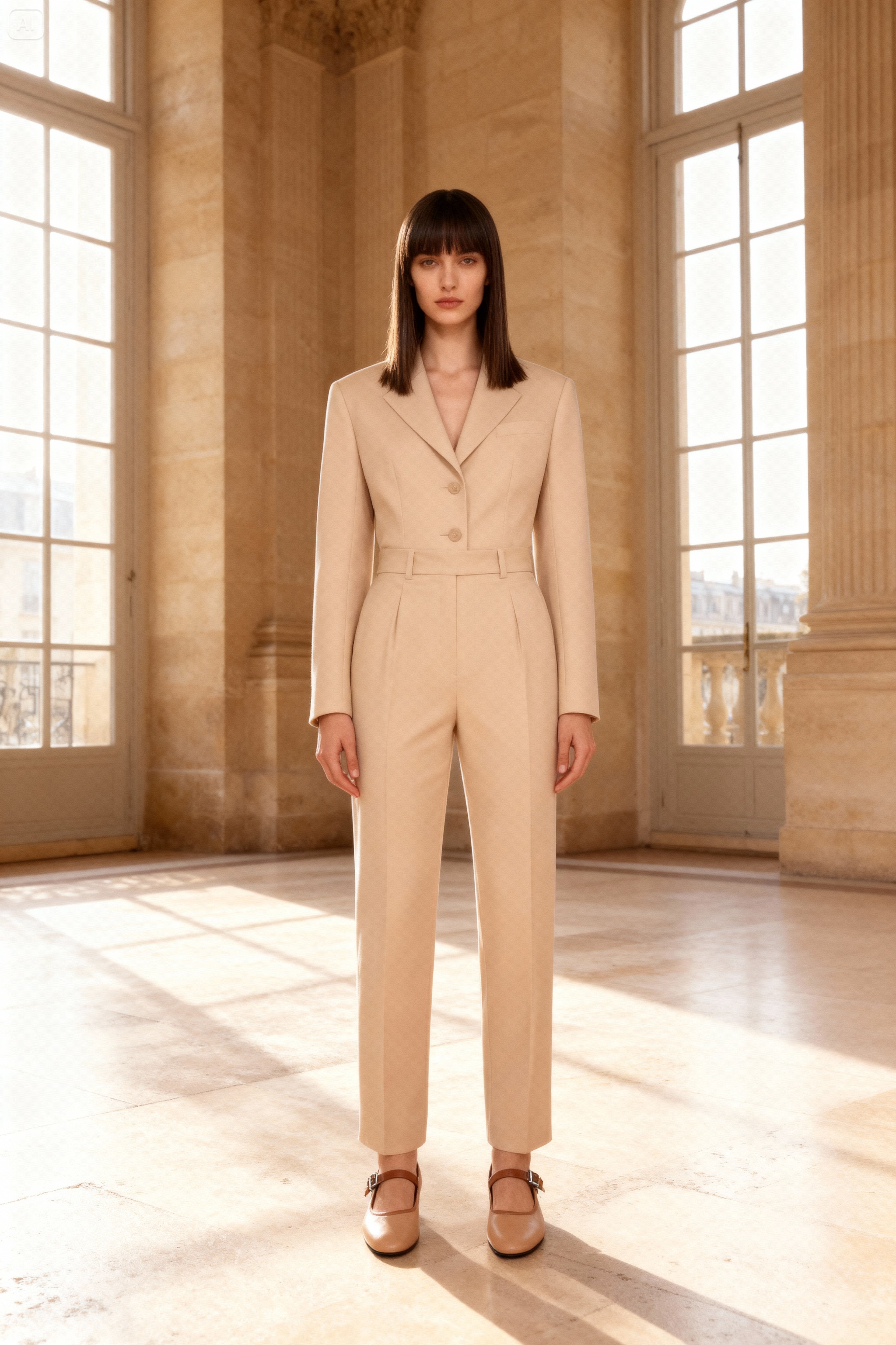 Açık-Koyu Taba Balerin/Babet