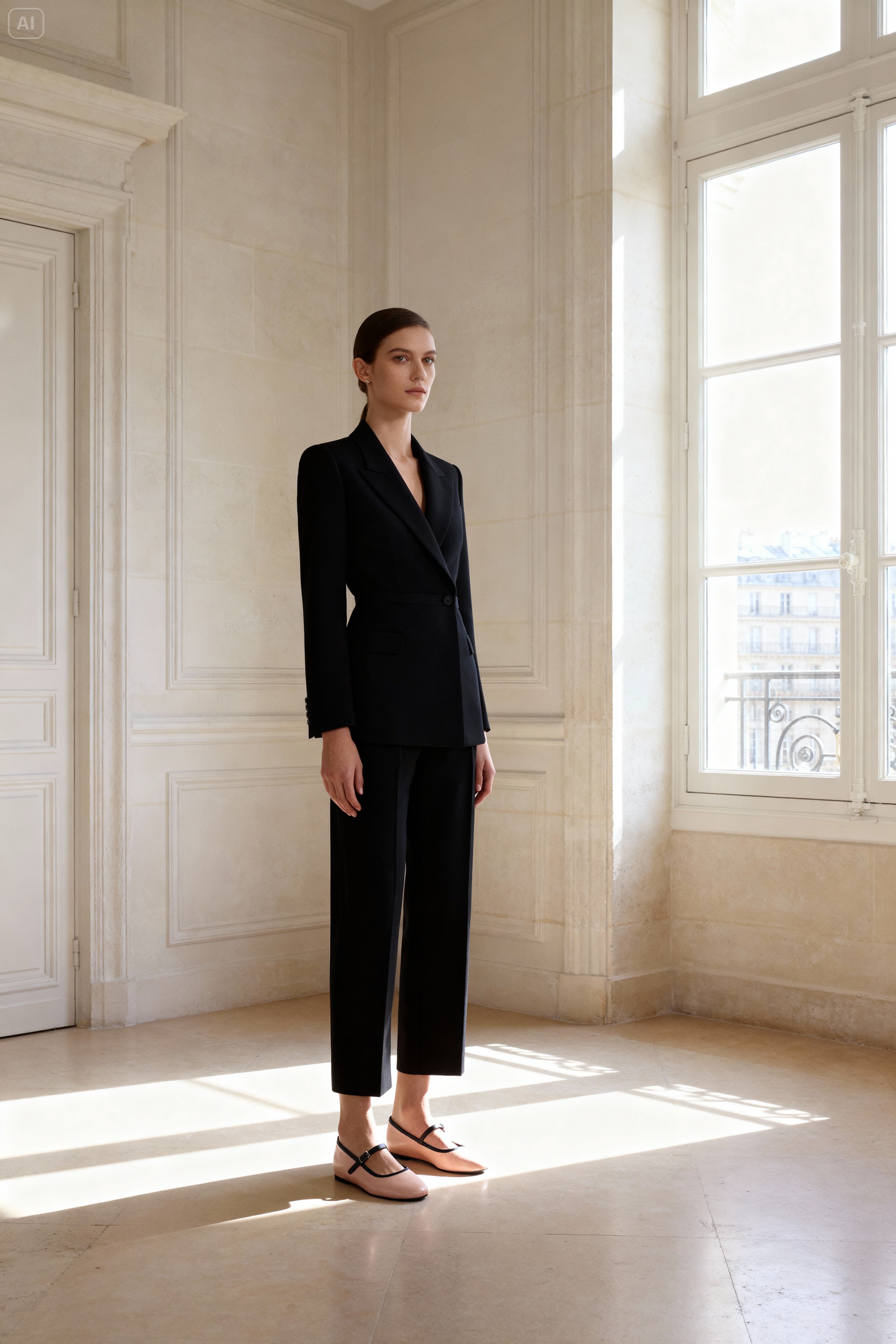 Pudra-Siyah Balerin/Babet